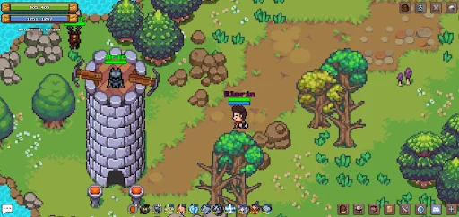 ดาวน์โหลด Definya: 2D MMORPG ล่าสุด – เกม RPG สไตล์คลาสสิกเล่นฟรี - Screenshot 3