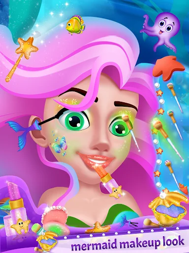 ดาวน์โหลด Princess Mermaid Story – เกมเจ้าหญิงเงือกน้อยผจญภัยล่าสุด ฟรี - Screenshot 6