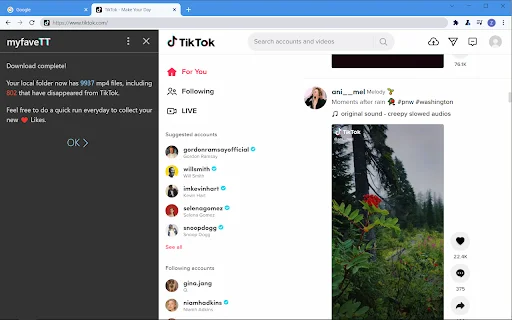 ดาวน์โหลด TikTok เก็บไว้ดูแบบออฟไลน์ด้วย myfaveTT – ใช้งานง่าย ฟรี - Screenshot 3
