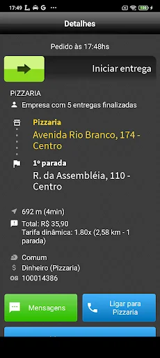 ดาวน์โหลด IGO DELIVERY – Entregador ล่าสุด – แอปสำหรับไรเดอร์มือโปร - Screenshot 4
