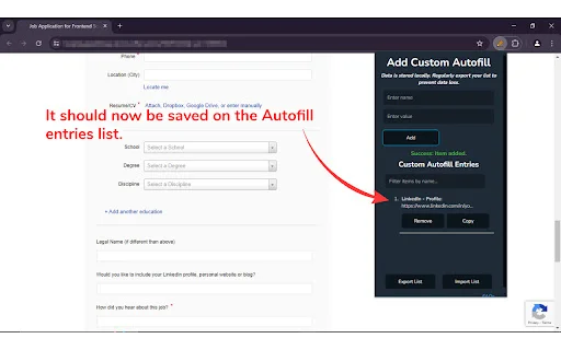 Easy Custom Autofill ดาวน์โหลดฟรี – กรอกข้อมูลอัตโนมัติรวดเร็วทันใจ - Screenshot 2