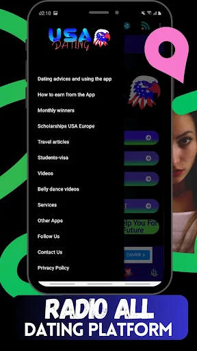 ดาวน์โหลด USA Dating ล่าสุด – พบรักแท้จากสหรัฐฯ ถึงปารีส ฟรี - Screenshot 22