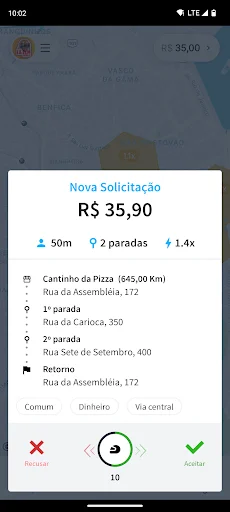 ดาวน์โหลด Lá Vem Entregas – Entregador ล่าสุด – แอปรับงานสำหรับไรเดอร์ - Screenshot 3