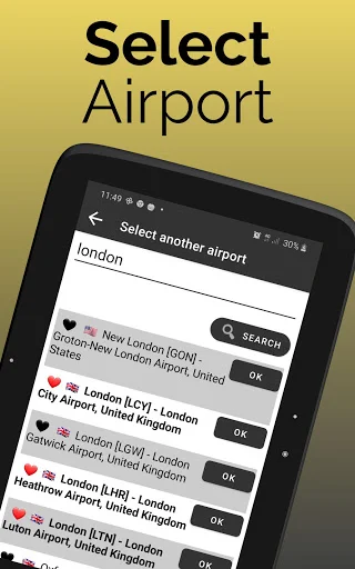 ดาวน์โหลด Stuttgart Airport Flight Info ล่าสุด – เช็คเที่ยวบิน STR ฟรี - Screenshot 15