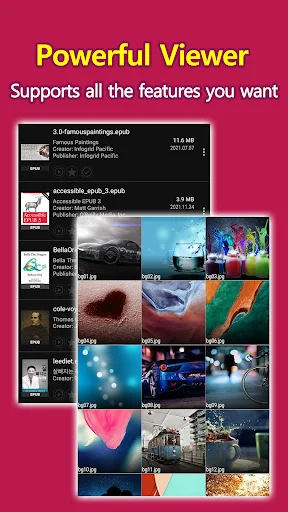 ดาวน์โหลด CherieViewer ล่าสุด – เปิดไฟล์ EPUB, Comic, Heic ได้ฟรี - Screenshot 1