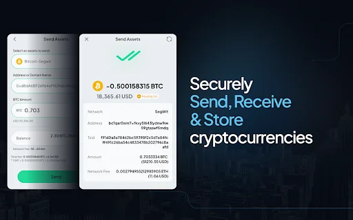 ดาวน์โหลด Hero Wallet ล่าสุด – กระเป๋าเงินคริปโตที่ปลอดภัยและเป็นส่วนตัว - Screenshot 3