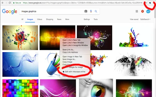 Inkscape Editor สำหรับงานกราฟิก – สร้างและแก้ไขไฟล์เวกเตอร์ออนไลน์ - Screenshot 3