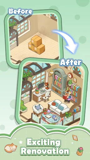 ดาวน์โหลด Cozy Room: Home Design Game ล่าสุด – เกมแต่งบ้านสุดน่ารักฟรี - Screenshot 8