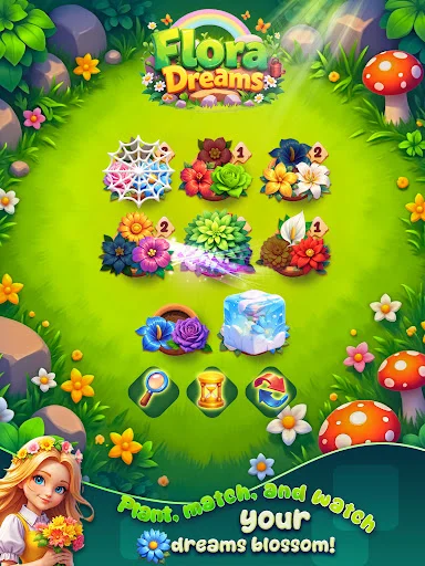 ดาวน์โหลด Flora Dreams เวอร์ชันล่าสุด – เกมเรียงดอกไม้แสนสนุก ฟรี - Screenshot 12