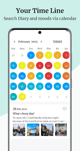 ดาวน์โหลด Diary Up: Locked Journal Notes ล่าสุด – ไดอารี่ส่วนตัวปลอดภัยฟรี - Screenshot 5