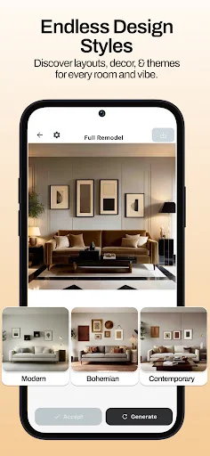 ดาวน์โหลด Remodel AI ล่าสุด – แอปแต่งบ้านและรีโนเวทด้วย AI ฟรี - Screenshot 5