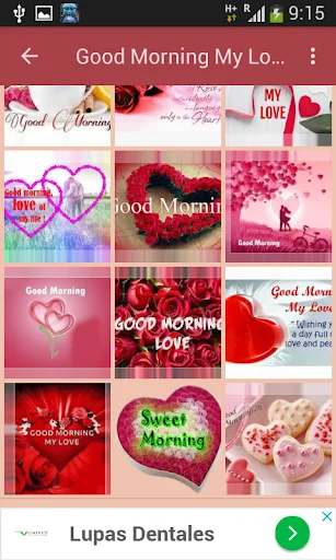 ดาวน์โหลด Good Morning Love Messages – ส่งข้อความบอกรักยามเช้าฟรี - Screenshot 1