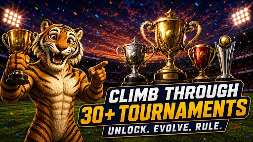 ดาวน์โหลด Animal Cricket ล่าสุด – เกมคริกเก็ตสัตว์น่ารักเล่นฟรี - Screenshot 3