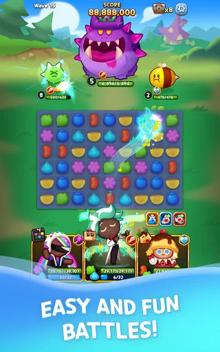 ดาวน์โหลด Cookie Run: Puzzle World ล่าสุด – เกมพัซเซิลแสนสนุก ฟรี - Screenshot 18