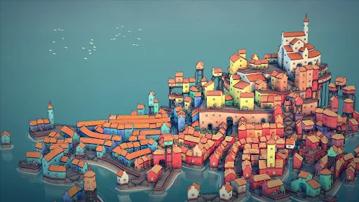 ดาวน์โหลด Townscaper เกมสร้างเมืองสุดผ่อนคลาย เล่นง่าย สนุกได้ทุกที่ - Screenshot 12