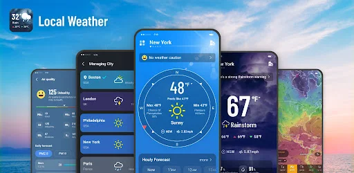 ดาวน์โหลด Local Weather: Live Forecast ล่าสุด – เช็กสภาพอากาศแม่นยำฟรี - Screenshot 1