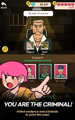 ดาวน์โหลด Detective S: Mystery Puzzle ล่าสุด – เกมไขปริศนาสไตล์เว็บตูนฟรี - Screenshot 21