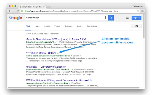 Docs Online Viewer – เปิดไฟล์เอกสารออนไลน์ได้ทันทีในเบราว์เซอร์ - Screenshot 4