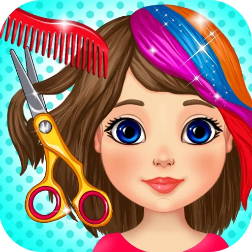 ดาวน์โหลดเกม Hairdresser salon – Spa salon ล่าสุด – เกมทำผมฟรีสำหรับเด็ก