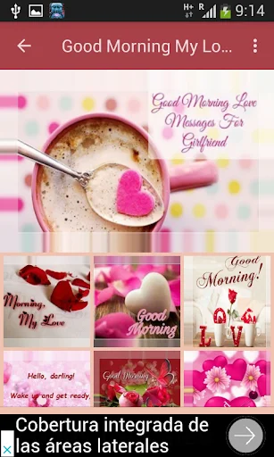 ดาวน์โหลด Good Morning Love Messages – ส่งข้อความบอกรักยามเช้าฟรี - Screenshot 2