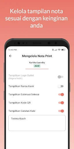 ดาวน์โหลด Laundry POS App ล่าสุด – ระบบจัดการร้านซักรีดฟรี ใช้งานง่าย - Screenshot 5