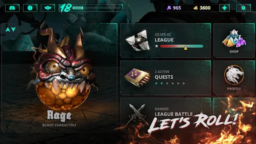ดาวน์โหลด Kloot Arena ล่าสุด – เกม PvP สุดมันส์บนมือถือ ฟรี - Screenshot 3