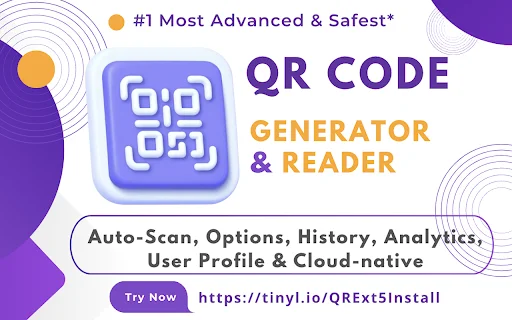 ดาวน์โหลด QR Code Generator & Reader ฟรี – สร้างและสแกน QR Code ง่ายๆ - Screenshot 1