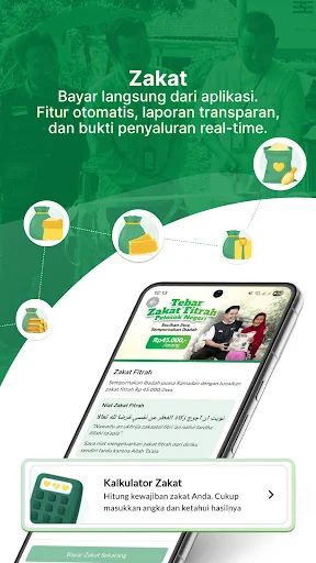 ดาวน์โหลด Dompet Dhuafa: Zakat, Sedekah ล่าสุด – บริจาคออนไลน์ สะดวก ปลอดภัย - Screenshot 3