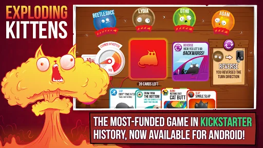ดาวน์โหลด Exploding Kittens ล่าสุด – เกมการ์ดสุดฮาบนมือถือ เล่นได้ทุกที่ - Screenshot 8