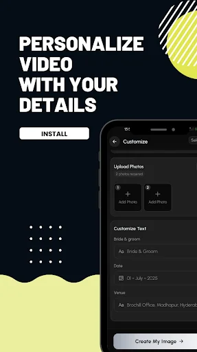 ดาวน์โหลด Tellow AI: Invitation Video ล่าสุด – สร้างวิดีโอเชิญงานแต่งงานฟรี - Screenshot 3