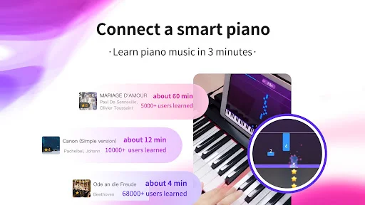 ดาวน์โหลด POP Piano ล่าสุด – ฝึกเล่นเปียโนง่ายๆ ที่บ้านได้ฟรี - Screenshot 7
