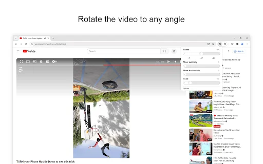 ดาวน์โหลด Rotate that Video Player ล่าสุด – หมุนวิดีโอได้ง่ายๆ ฟรี - Screenshot 3