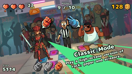 ดาวน์โหลด JanKenUP! เวอร์ชันล่าสุด – เกมอาเขตสุดมันส์ เล่นฟรีบนมือถือ - Screenshot 1