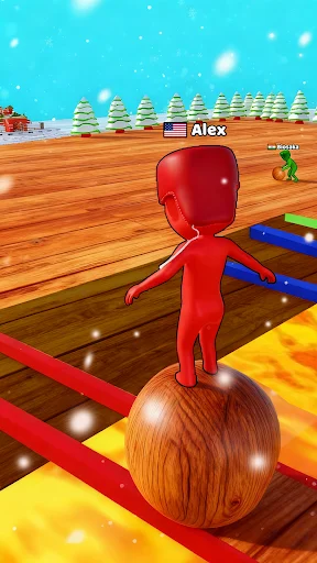 ดาวน์โหลด Snow Race 3D™ ล่าสุด – เกมแข่งรถหิมะสุดมันส์ฟรี - Screenshot 17