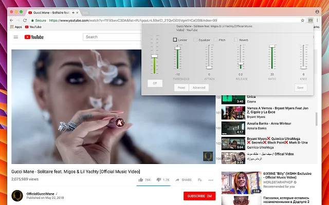 ดาวน์โหลด Audio Equalizer ล่าสุด – ปรับแต่งเสียงฟรีสำหรับเบราว์เซอร์ - Screenshot 4