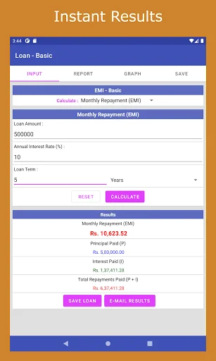 ดาวน์โหลด Financial Calculator India ล่าสุด – เครื่องมือคำนวณการเงินครบวงจร - Screenshot 11