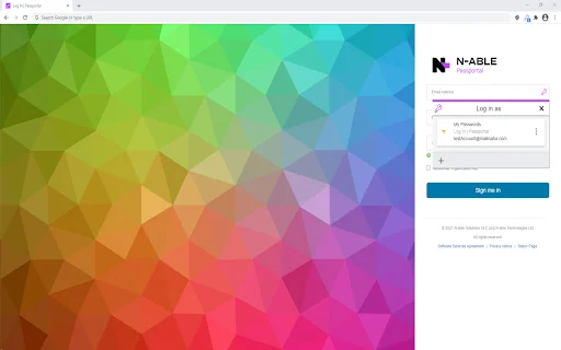 ดาวน์โหลด N-able Passportal ล่าสุด – จัดการรหัสผ่านปลอดภัยฟรี - Screenshot 1