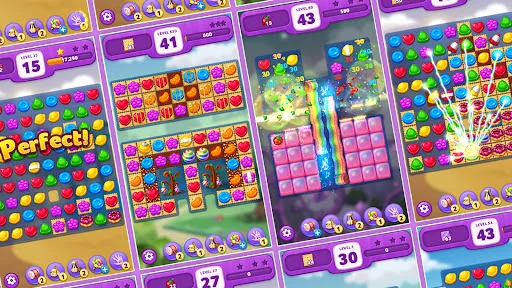 ดาวน์โหลด Lollipop: Sweet Taste Match 3 ล่าสุด – เกมเรียงลูกกวาดฟรี - Screenshot 26