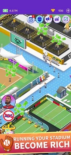 ดาวน์โหลด Idle GYM Sports ล่าสุด – เกมบริหารยิมสุดสนุก เล่นฟรี - Screenshot 1