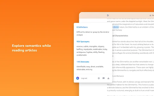 ดาวน์โหลด Power Thesaurus ฟรี – ตัวช่วยหาคำพ้องความหมายภาษาอังกฤษที่ดีที่สุด - Screenshot 1