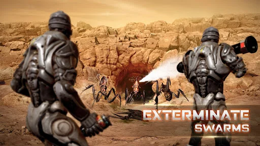 ดาวน์โหลด Marsaction: Infinite Ambition ล่าสุด – เกมวางแผน RTS บนดาวอังคาร - Screenshot 2