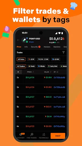 ดาวน์โหลด Birdeye – ติดตามราคา Crypto และ Memecoins ล่าสุด ฟรี - Screenshot 2