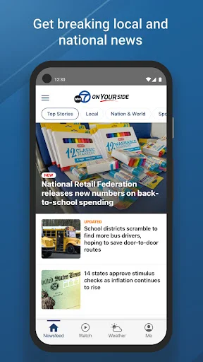 ดาวน์โหลด KATV News ล่าสุด – ติดตามข่าวสาร สภาพอากาศ และกีฬาฟรี - Screenshot 1