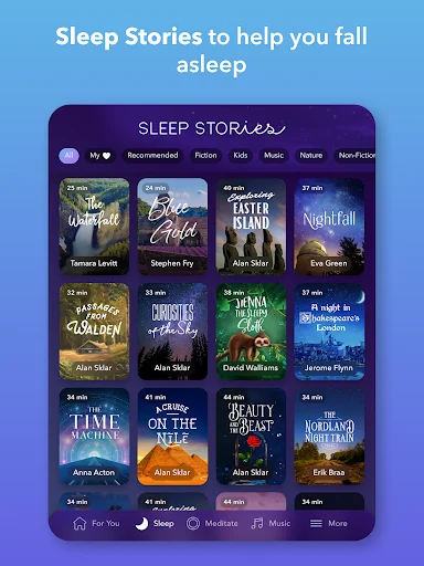 ดาวน์โหลด Calm แอปช่วยนอนหลับและทำสมาธิยอดนิยม – ผ่อนคลายความเครียดได้ทุกวัน - Screenshot 12