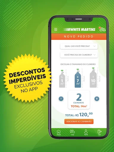 ดาวน์โหลด App White Martins ล่าสุด – จัดการบริการก๊าซคุณภาพฟรี - Screenshot 11