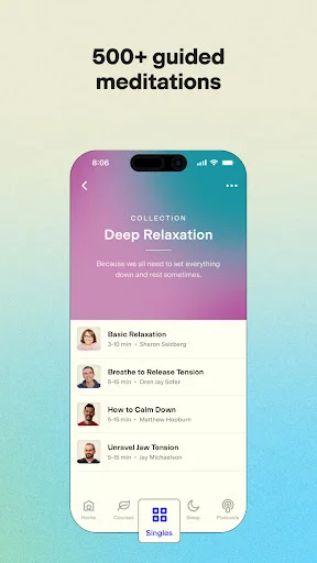 ดาวน์โหลด Happier Meditation ล่าสุด – ฝึกสมาธิเพื่อความสงบใจฟรี - Screenshot 7