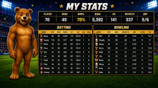 ดาวน์โหลด Animal Cricket ล่าสุด – เกมคริกเก็ตสัตว์น่ารักเล่นฟรี - Screenshot 6