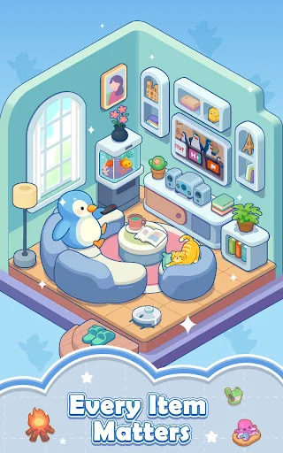 ดาวน์โหลด Cozy Room: Home Design Game ล่าสุด – เกมแต่งบ้านสุดน่ารักฟรี - Screenshot 14