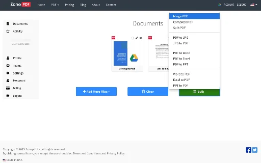 รวมไฟล์ PDF ออนไลน์ฟรี – Merge PDF ใช้งานง่าย รวดเร็วทันใจ - Screenshot 3