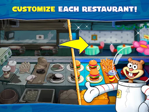 ดาวน์โหลด SpongeBob: Krusty Cook-Off ล่าสุด – เกมทำอาหารสุดสนุก ฟรี - Screenshot 21
